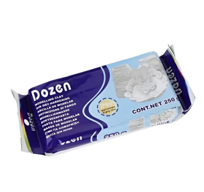 Dozen Air Hardening Modelling Clay 250g