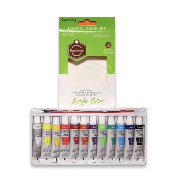 KeepSmiling Acrylic Colour 12ml 12