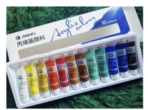 Maries Acrylic Colour 12pcs 12ml