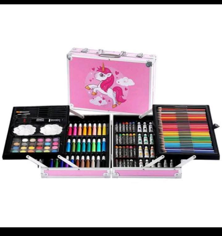 145 pcs Unicorn pink colour box