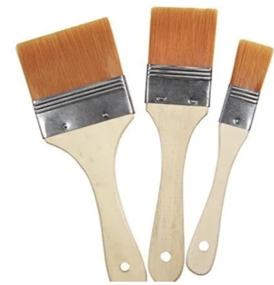 Art Tools Gesso Brush 3 Pcs Set
