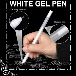 White Gel Pen White Highlighter Gel Pen