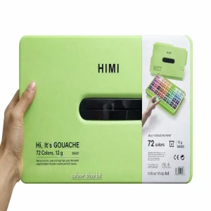 HIMI Jelly Gouache Paint – 72 Colors Professional Art Set