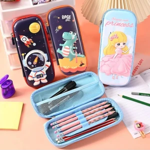 Pencil Case School Pencil Cases Stationery Estuche 3D Space Pen Case Trousse Scolaire Pencil Box 1 pes