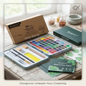 ✨ রঙের দুনিয়ায় হারিয়ে যান Giorgione-এর সাথে... 🎨50pcs colour set