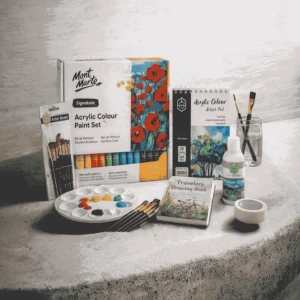 🎨 আপনার ভেতরের শিল্পীকে জাগিয়ে তুলুন! (Acrylic Painting Full Set)