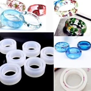 Silicone Bangle Mold Clear Round Bracelet Jewelry Casting Resin Mould (Normal