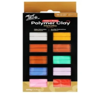Mont Marte Make n Bake Signature Metallic Polymer Clay