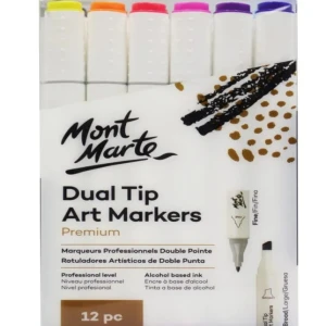 Mont Marte Dual Tip Art Markers Premium